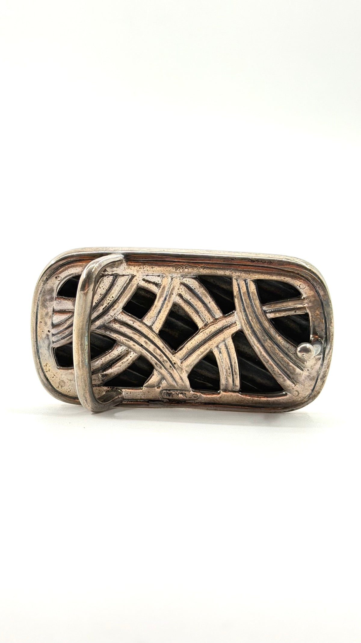 DAVID YURMAN STERLING SILVER BELT BUCKLE