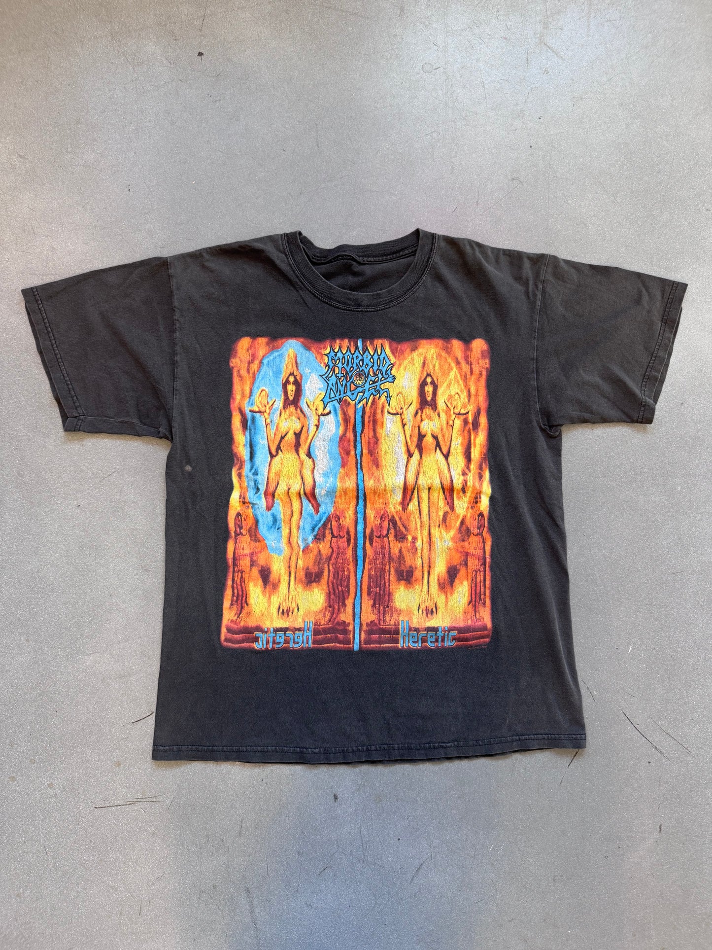 2003 MORBID ANGEL HERETIC DEFINITION TEE (PULLED TAG)