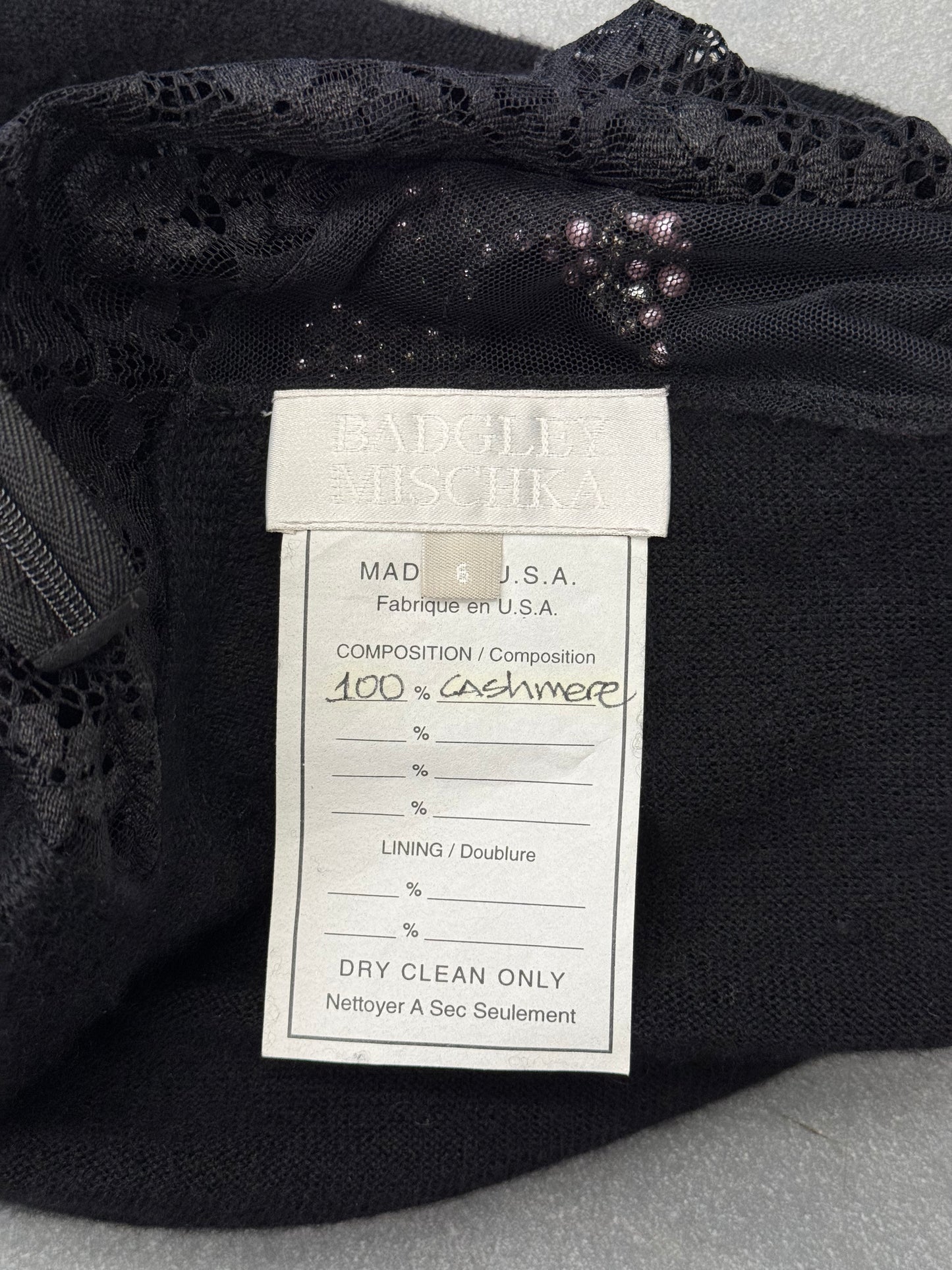 VINTAGE ALAIA JACQUARD CROPPED CARDIGAN