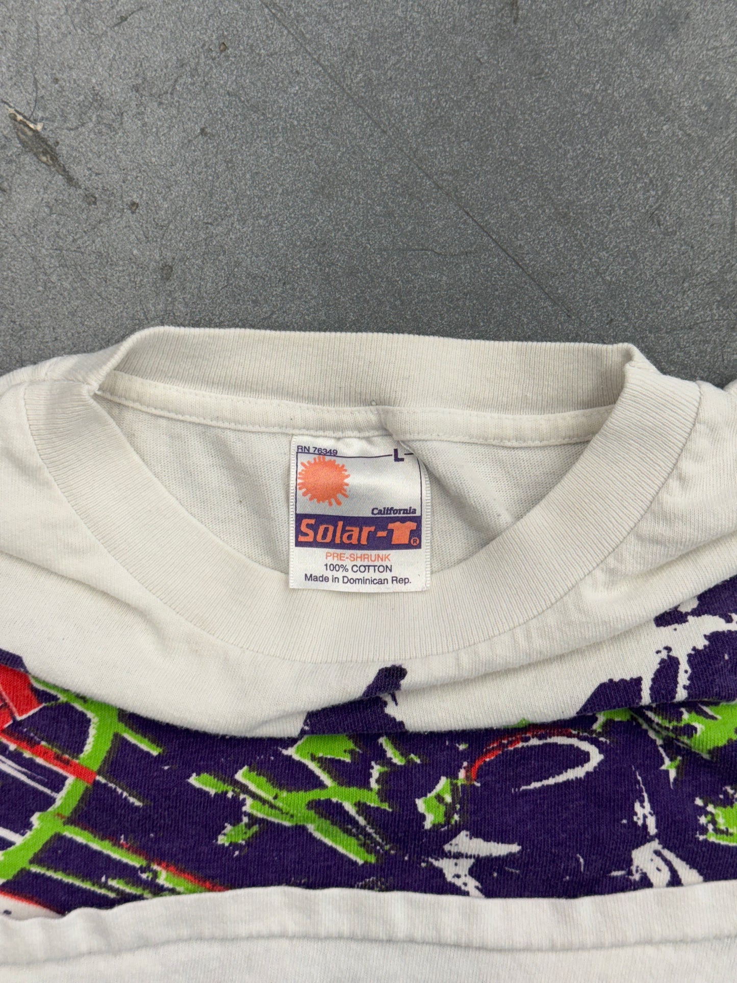 90S KEN GRIFFEY JR. "PLAY IT LOUD" NINTENDO PROMO TEE (SOLAR-T TAG)