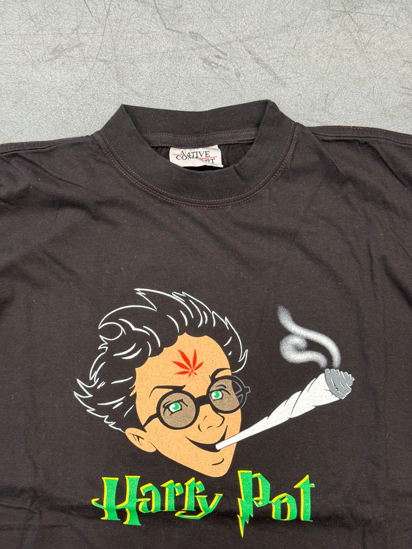 90S HARRY POT BOOTLEG TEE (NATIVE COMFORT TAG)