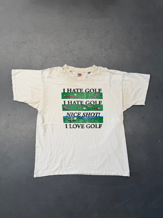 ‘90S I HATE GOLF DISTRESSED TEE (FOTL TAG)