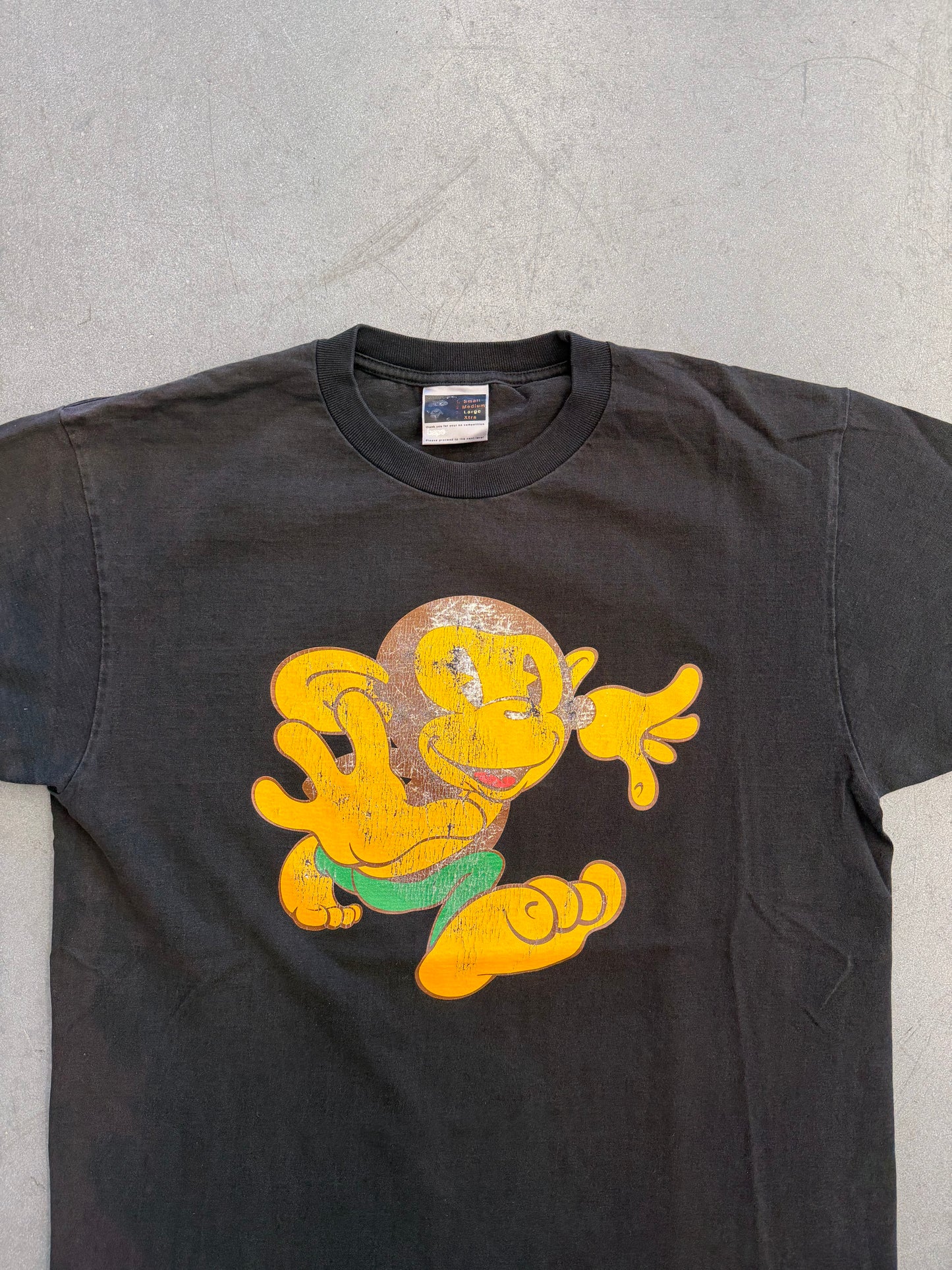VINTAGE A BATHING APE BABY MILO BAPE HEADS TOUR TEE