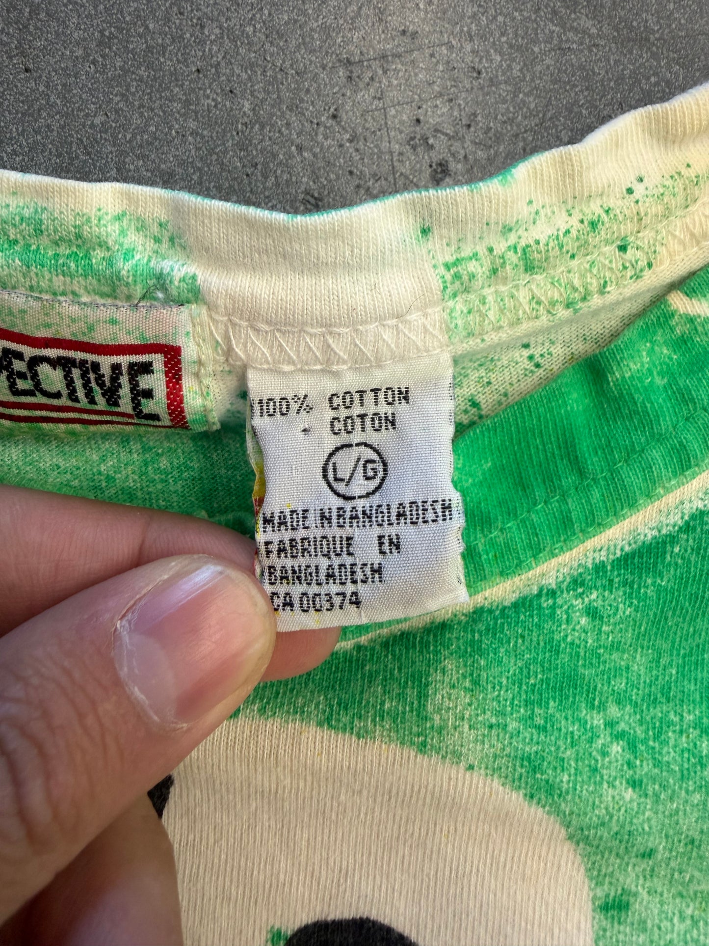 1993 JUMP UP FESTIVAL TORONTO, CANADA MUSIC FESTIVAL TEE (PERSPECTIVE TAG)