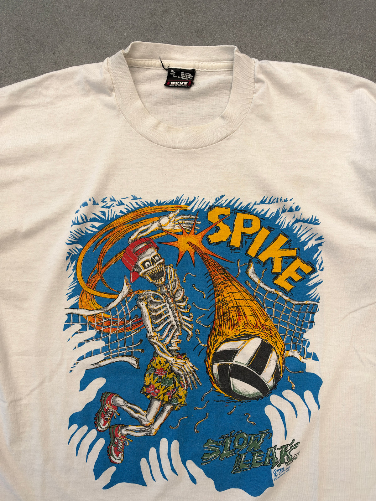 90S GREG SPEIRS SPIKE SLOW LEAK TEE (FOTL BEST TAG)