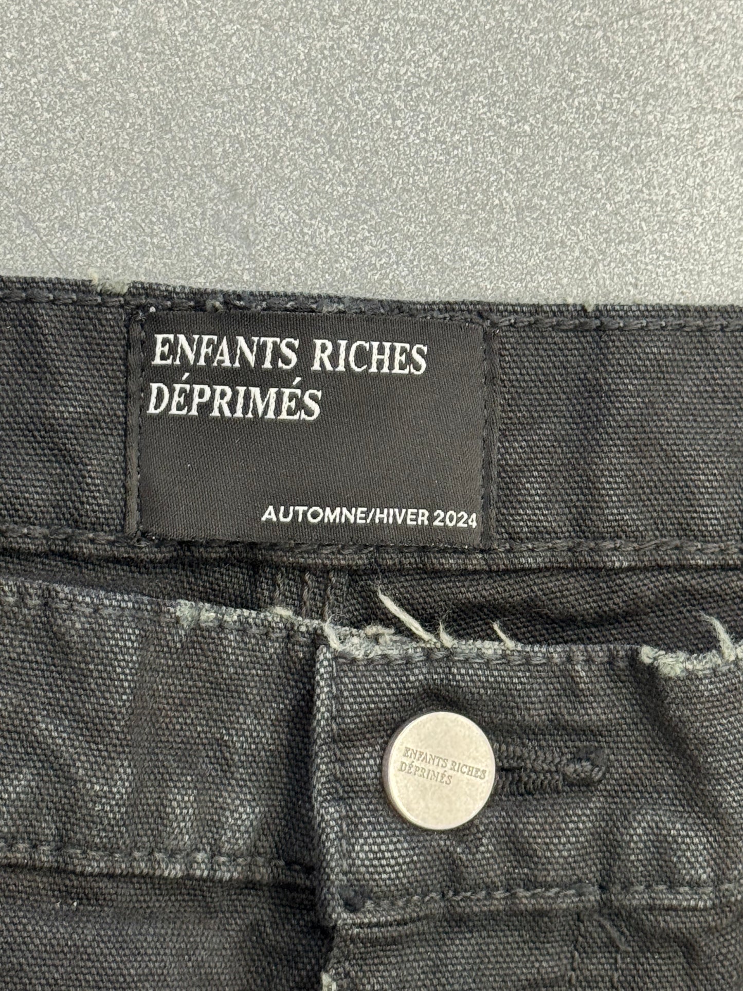 ENFANTS RICHES DEPRIMES DOUBLE KNEE CARPENTER PANTS - 36
