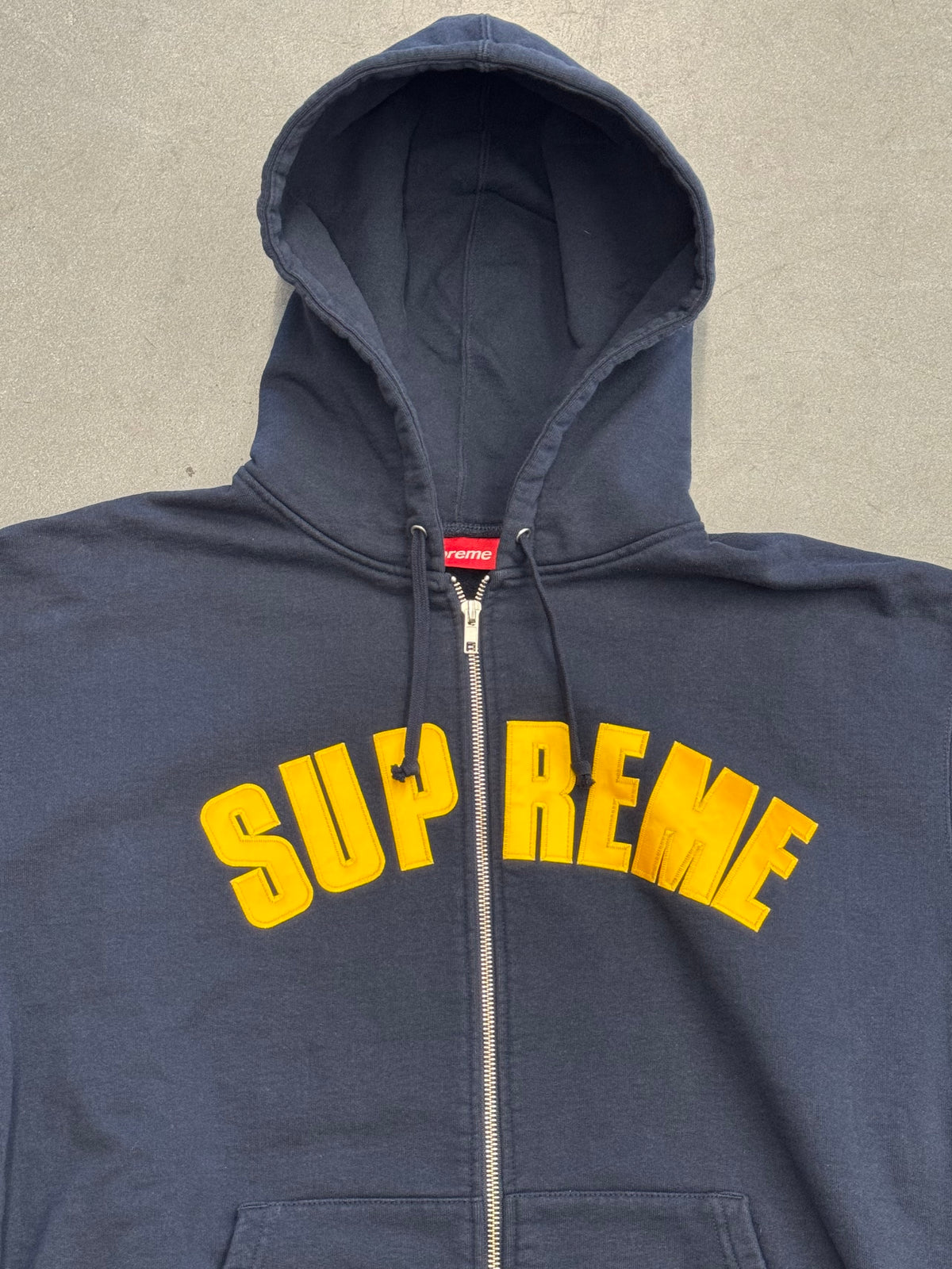 FW26 SUPREME LARRY CLARK ZIP UP HOODED SWEATSHIRT