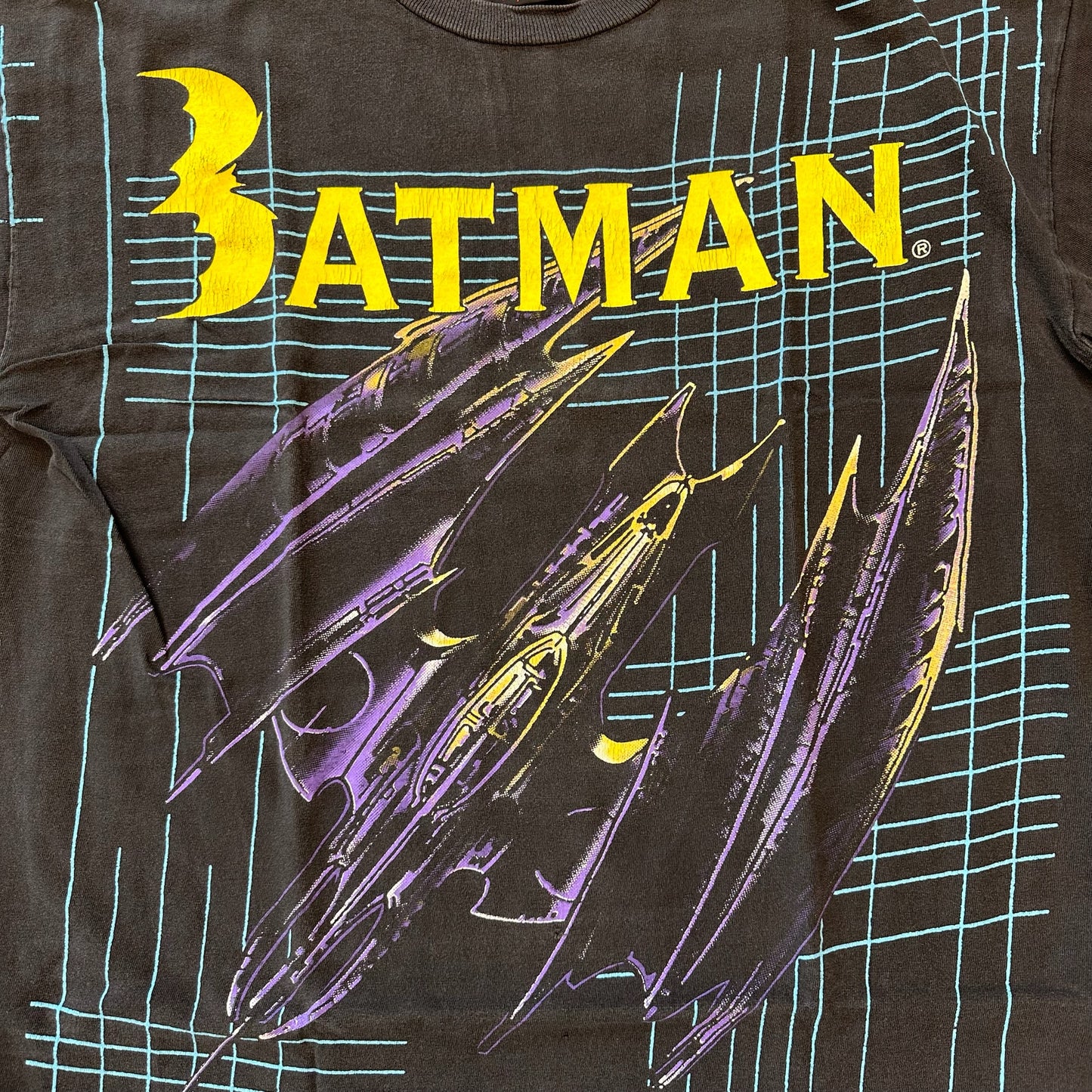 1995 BATMAN FOREVER BATWING TEE (SIGNAL SPORT TAG)