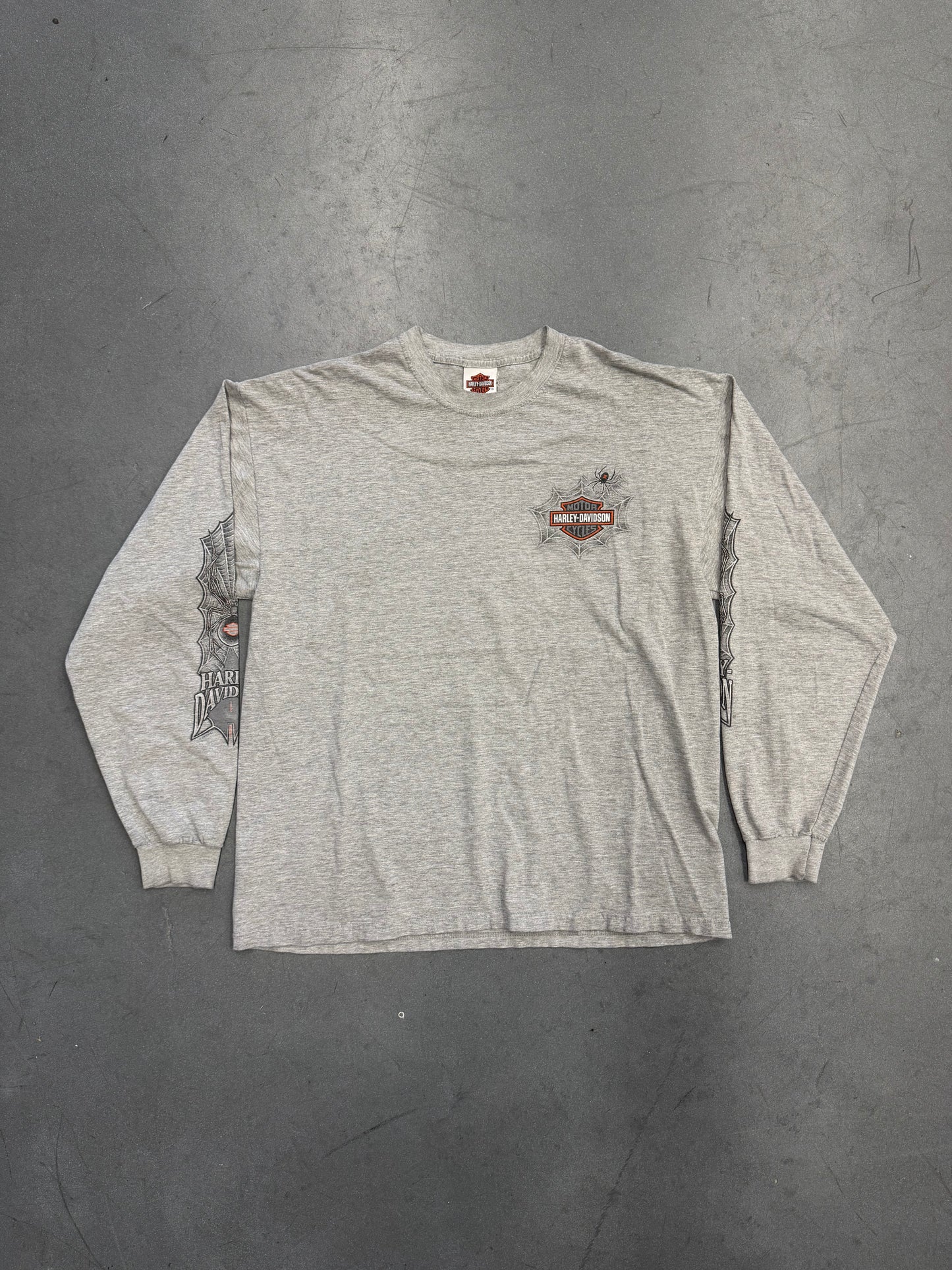 2007 HARLEY-DAVIDSON GOLDSBORO, NC LS SPIDER WEB TEE