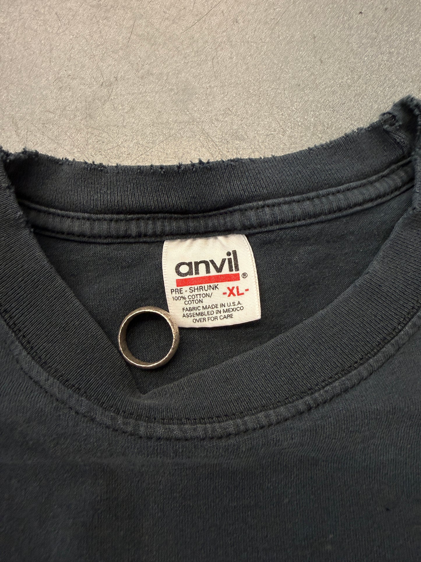 2000 CLUTCH METAMORPHOSED INTO STONE LS TEE (ANVIL TAG)