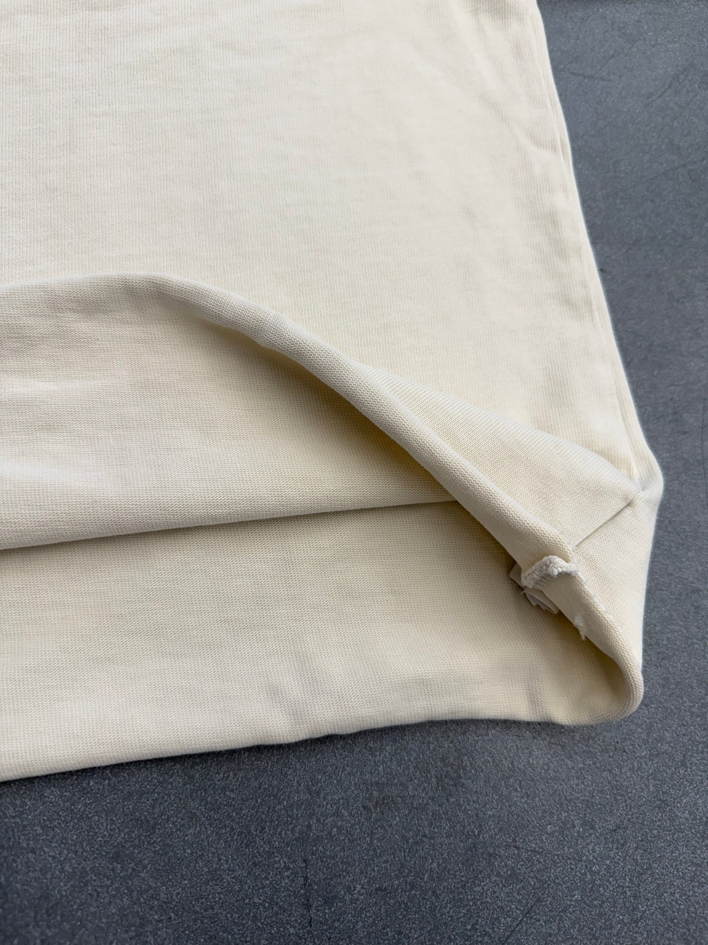 YEEZY SEASON 5 CROPPED CALI SPORT TEE - CREAM (S)