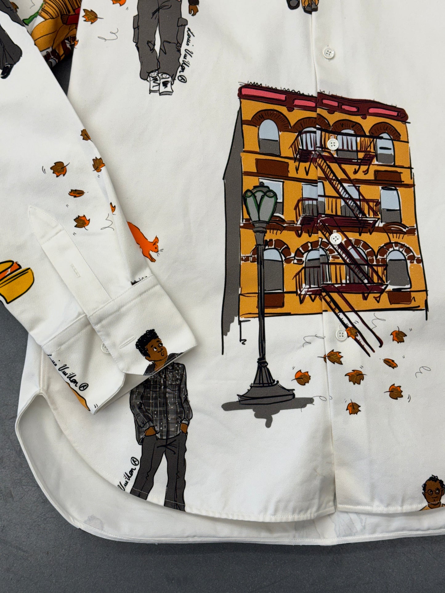2019 LOUIS VUITTON NEW WALKERS BUTTON UP SHIRT