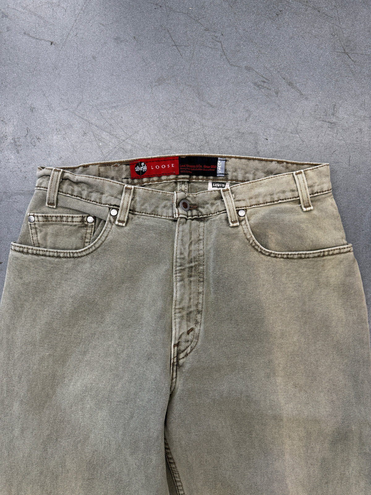 90S LEVIS SILVERTAB BAGGY FIT JEANS (34X30)