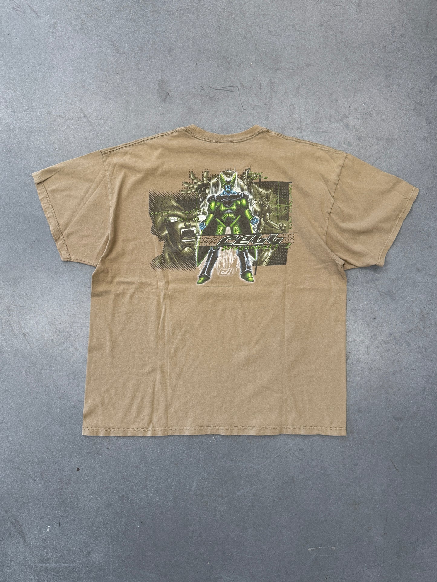 2001 DRAGONBALL Z CELL SAGA "PERFECT/IMPERFECT CELL" TEE