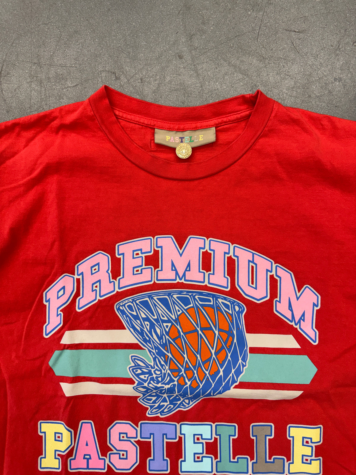 PASTELLE PREMIUM BASKETBALL TEE