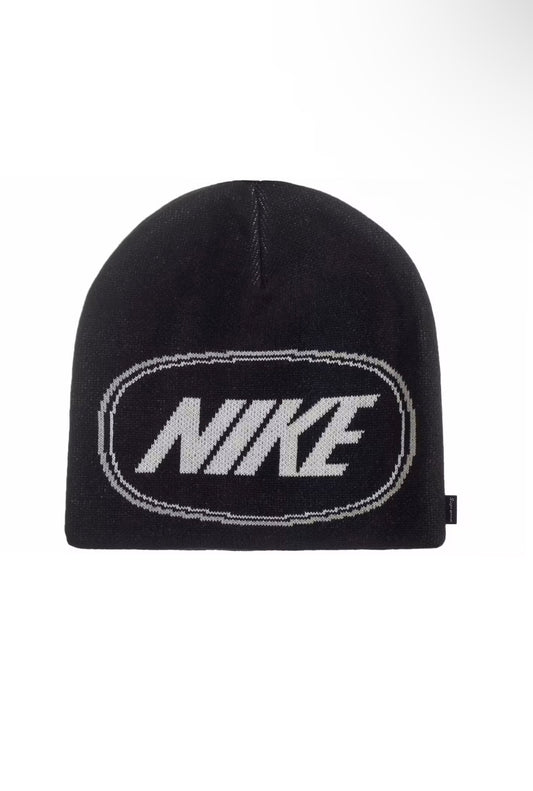FW26 SUPREME NIKE OVAL BEANIE - BLACK
