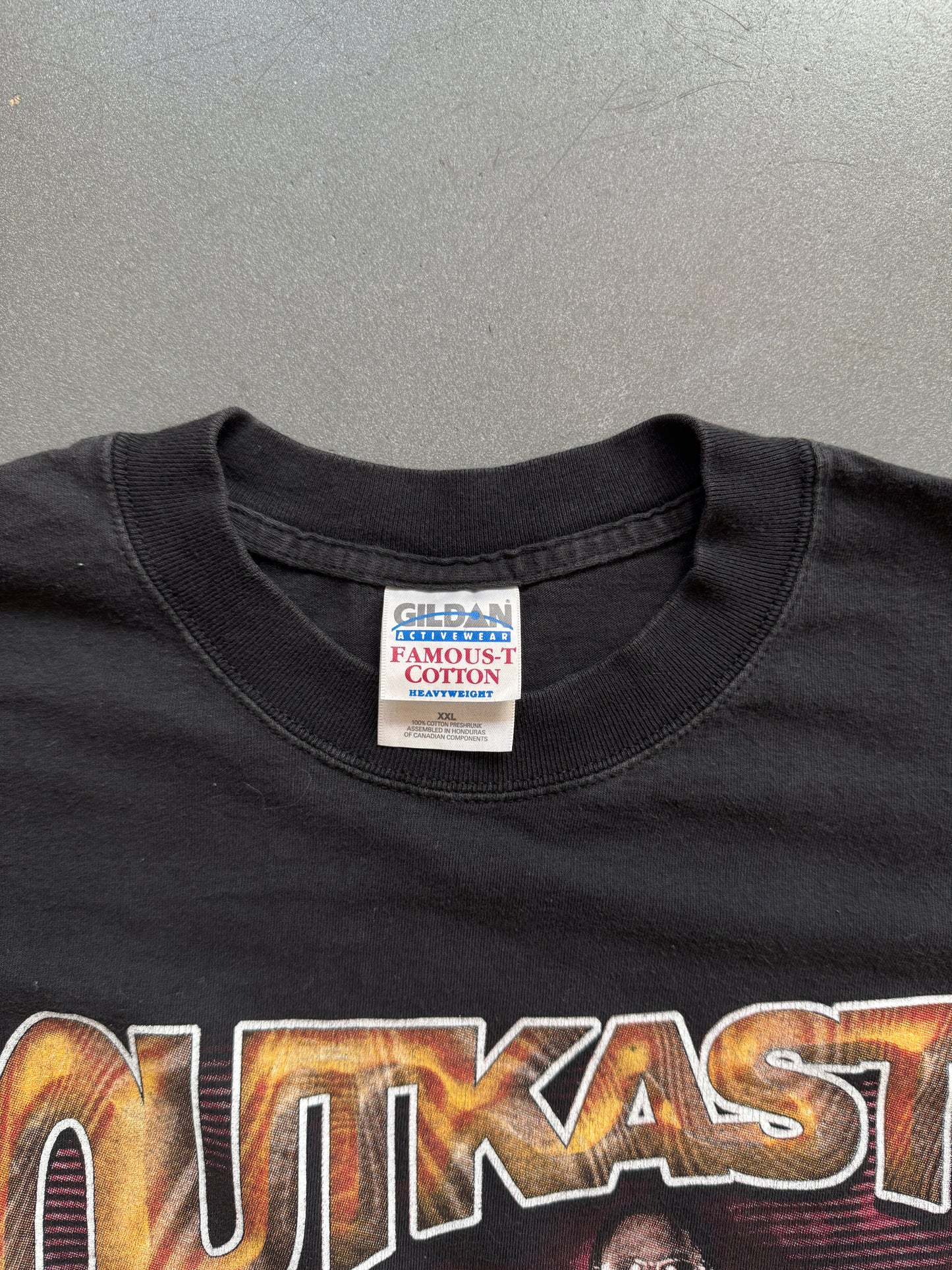 Y2K OUTKAST U.S. TOUR BOOTLEG RAP TEE (GILDAN TAG)