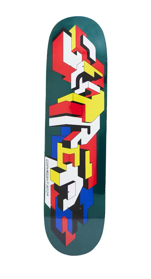 FW19 SUPREME DELTA LOGO SKATEBOARD DECK DARK GREEN