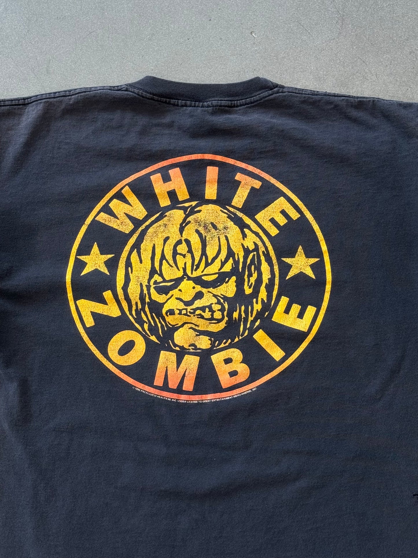1995 WHITE ZOMBIE ASTRO-CREEP 2000 TEE (GEM TAG)