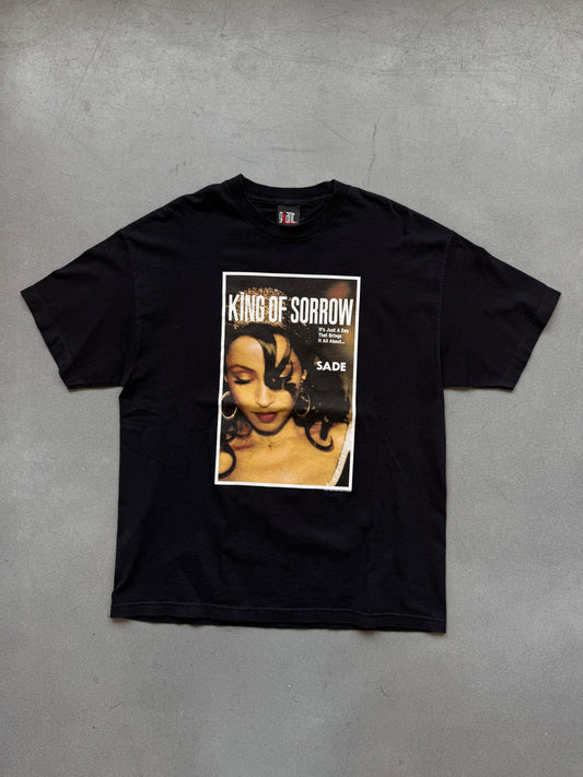 2001 SADE KING OF SORROW TEE (GIANT TAG)