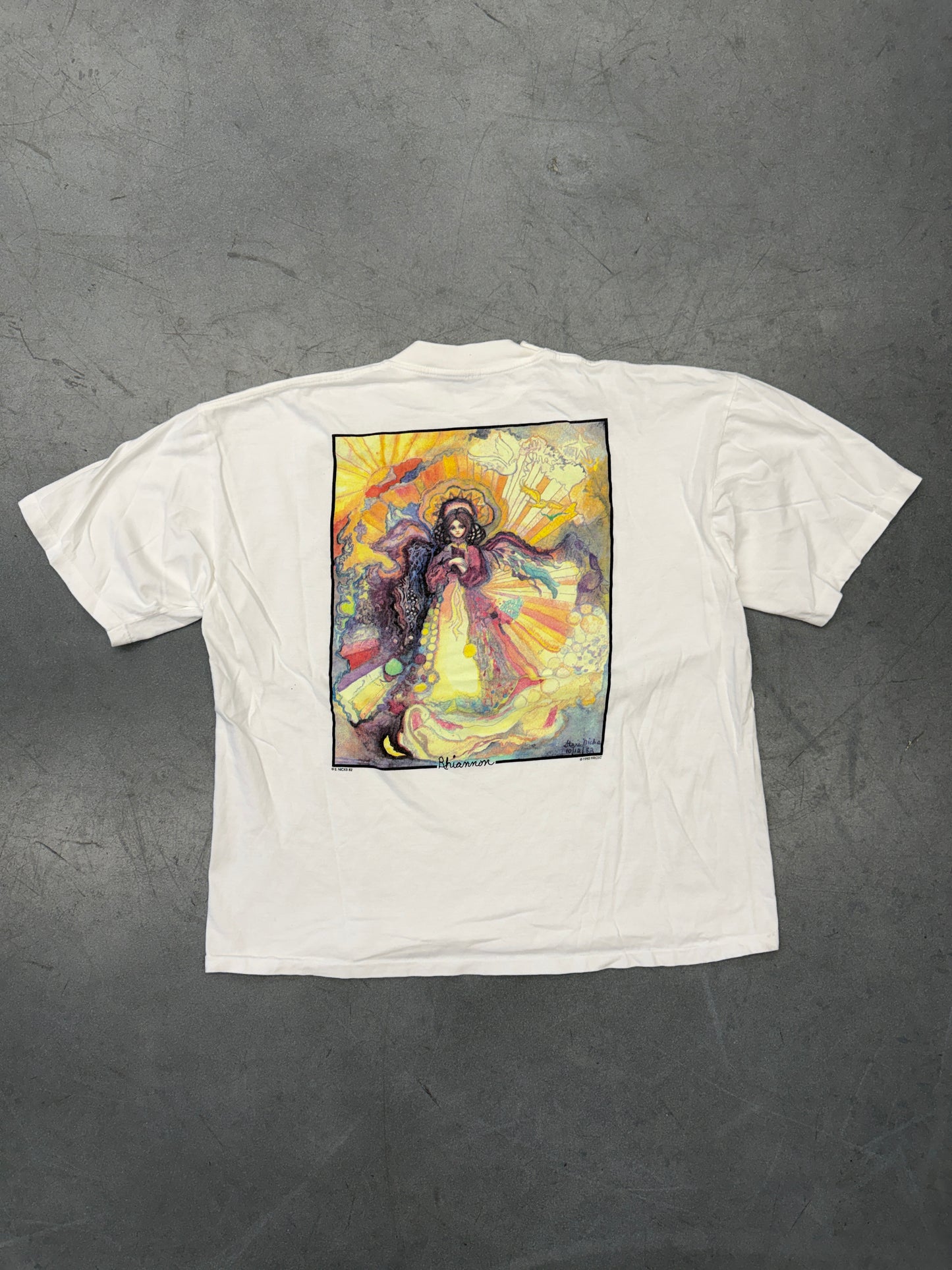 1992 HARD ROCK CAFE SIGNATURE SERIES STEVIE NICKS TEE (HARD ROCK CAFE TAG)