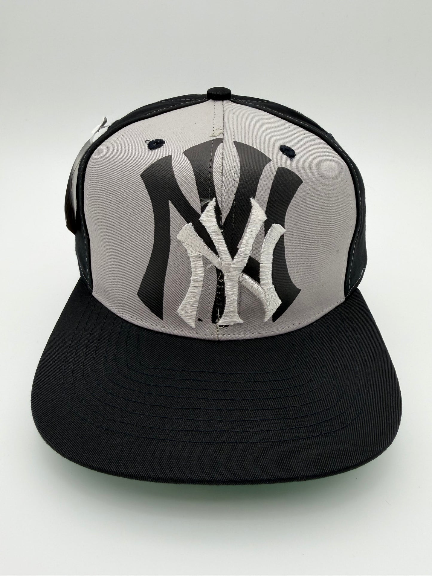90S NEW YORK YANKEES DOUBLE LOGO SNAPBACK (DREW PEARSON TAG) (NWT)