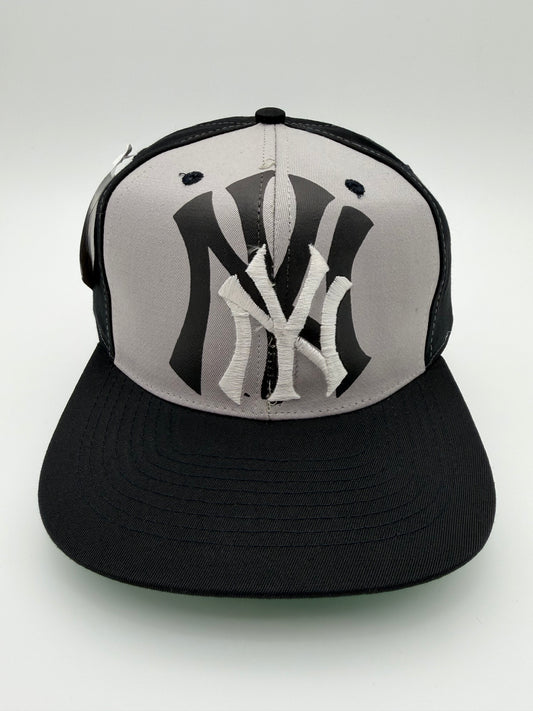 90S NEW YORK YANKEES DOUBLE LOGO SNAPBACK (DREW PEARSON TAG) (NWT)
