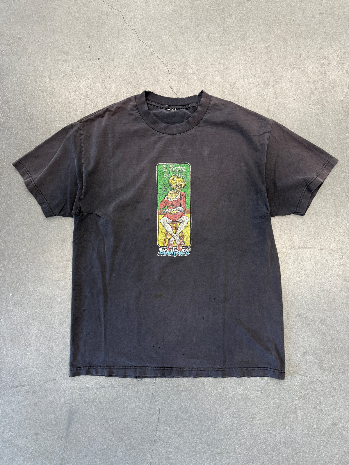 90'S THE HOOK-UPS I HATE SCHOOL TEE (PULLED TAG)