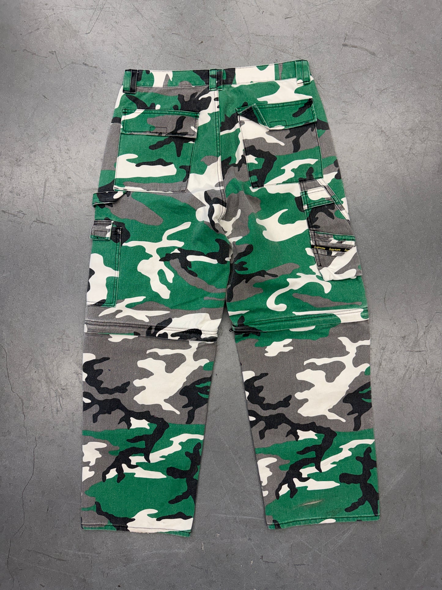 FW25 SUPREME ZIP-OFF UTILITY PANT - GREEN CAMO
