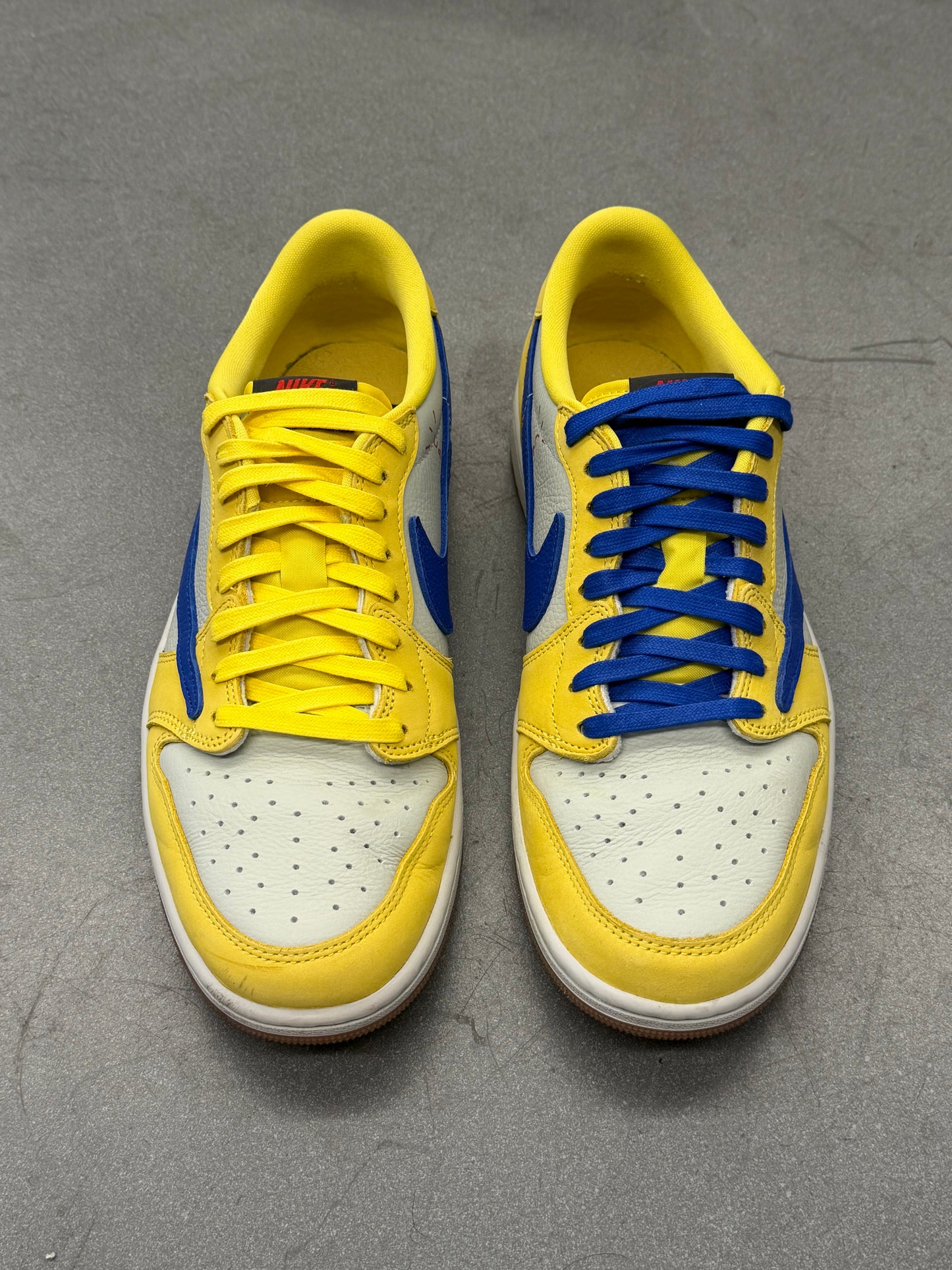 2024 JORDAN 1 RETRO LOW OG SP TRAVIS SCOTT CANARY (WOMEN'S)