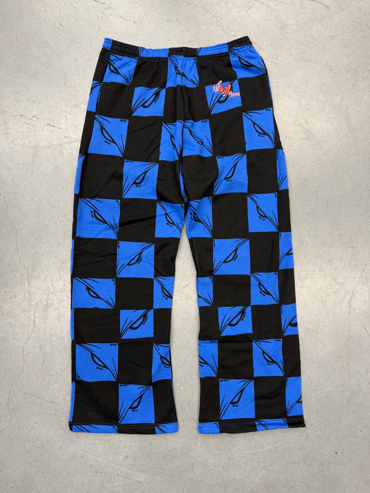 ANTI PROMO MATTY BOY 99 EYES SWEATPANTS - BLUE