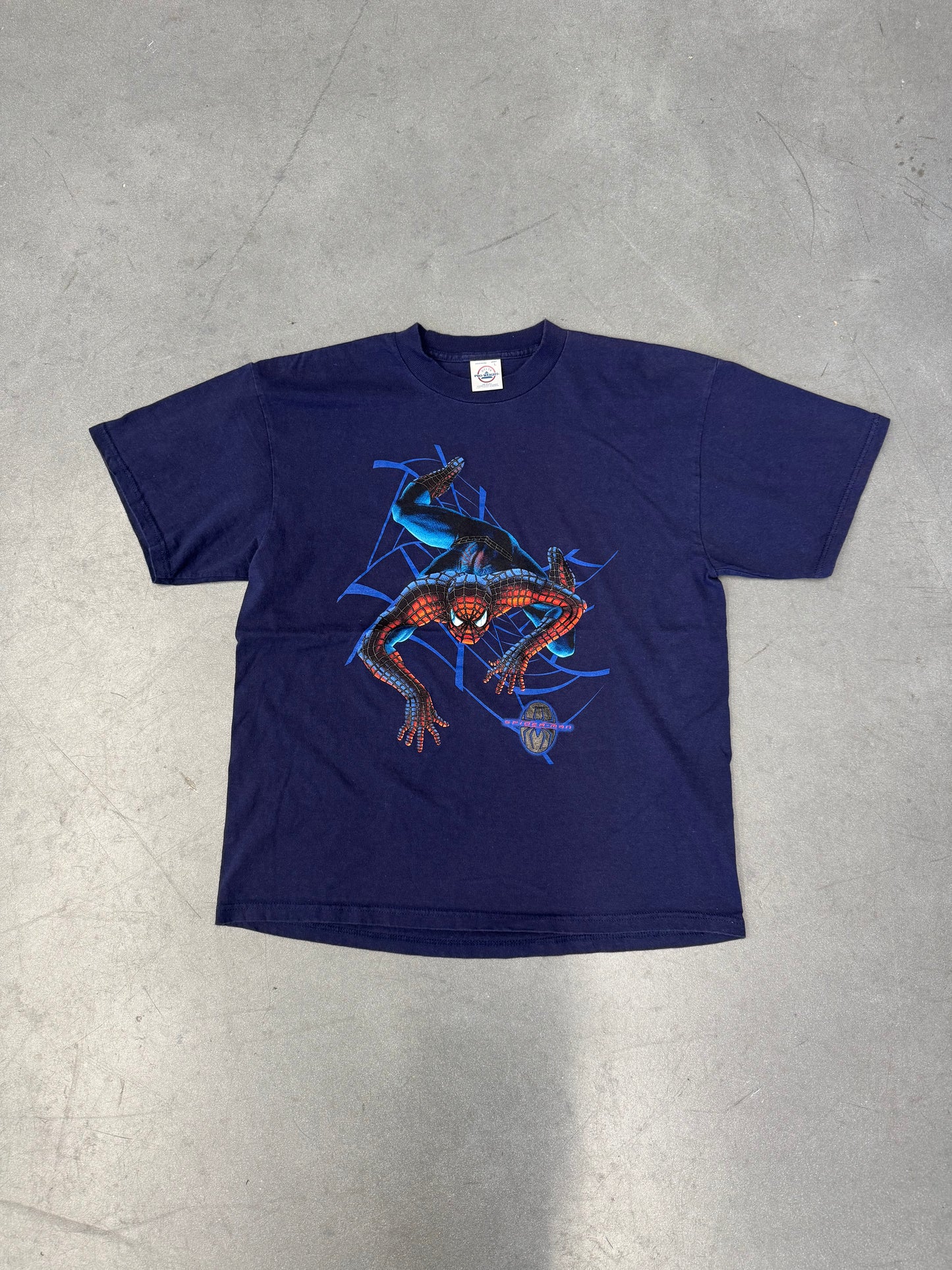 2000S MARVEL SPIDERMAN 3D PRINT TEE (DELTA TAG)