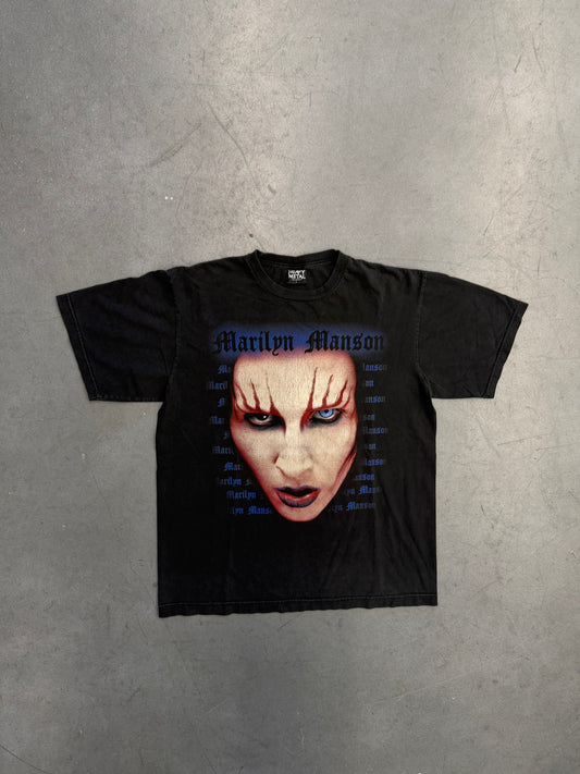 1999 MARILYN MANSON BIG FACE TEE (HEAVY METAL TAG)