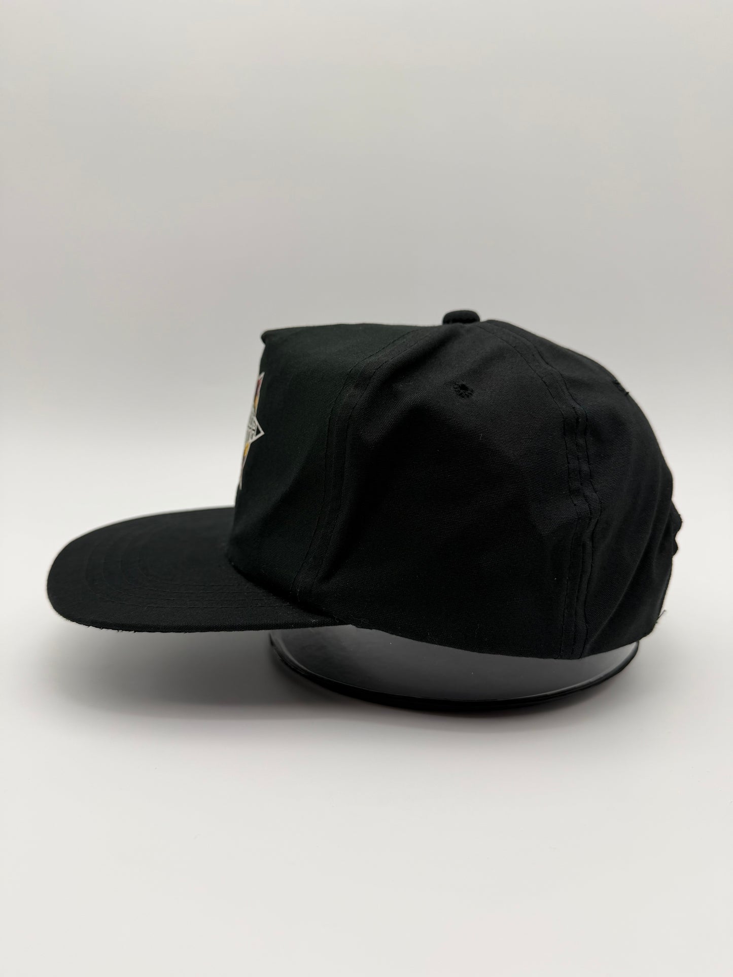 1990 GANG STARR "STEP IN THE ARENA" LOGO SNAPBACK HAT (YUPOONG TAG)