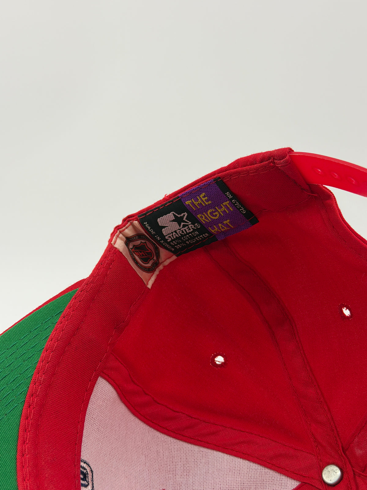 90S STARTER FLORIDA PANTHERS SPELLOUT LOGO SNAPBACK (THE RIGHT HAT TAG)