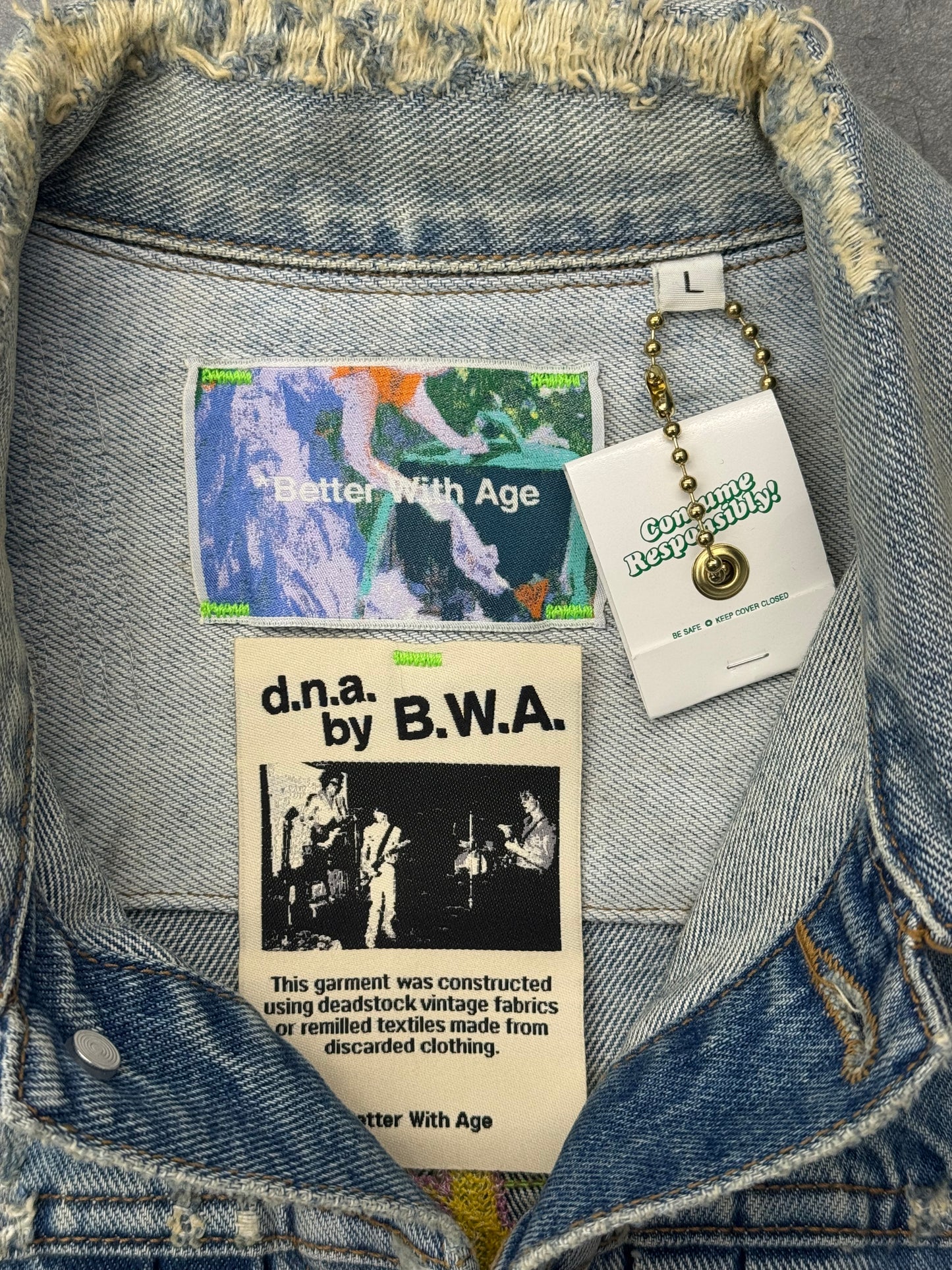 BETTER WITH AGE BIRMINGHAM SELVEDGE DENIM JACKET