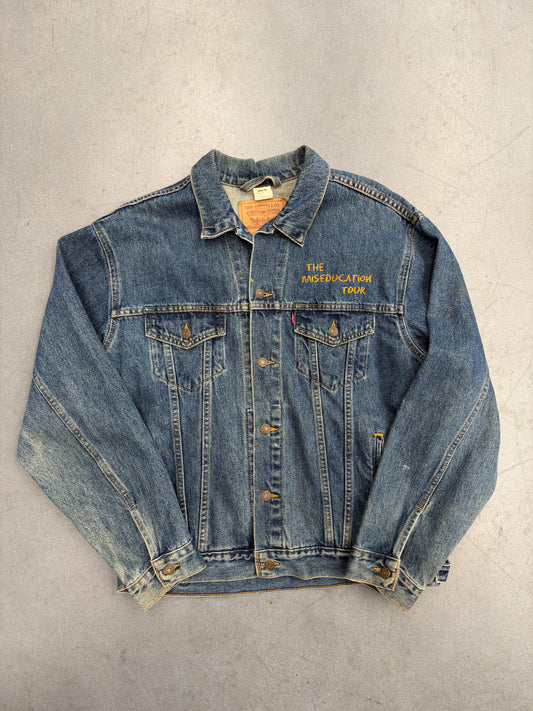 1999 LAURYN HILL THE MISEDUCATION WORLD TOUR LEVI'S DENIM JACKET