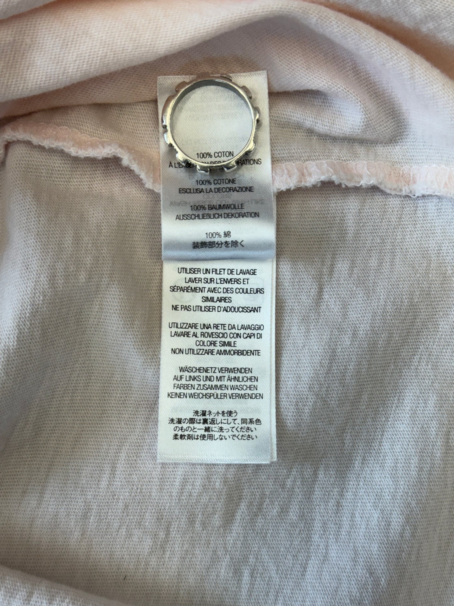 FW25 SUPREME KING TUT SS TOP - LIGHT PINK (L)