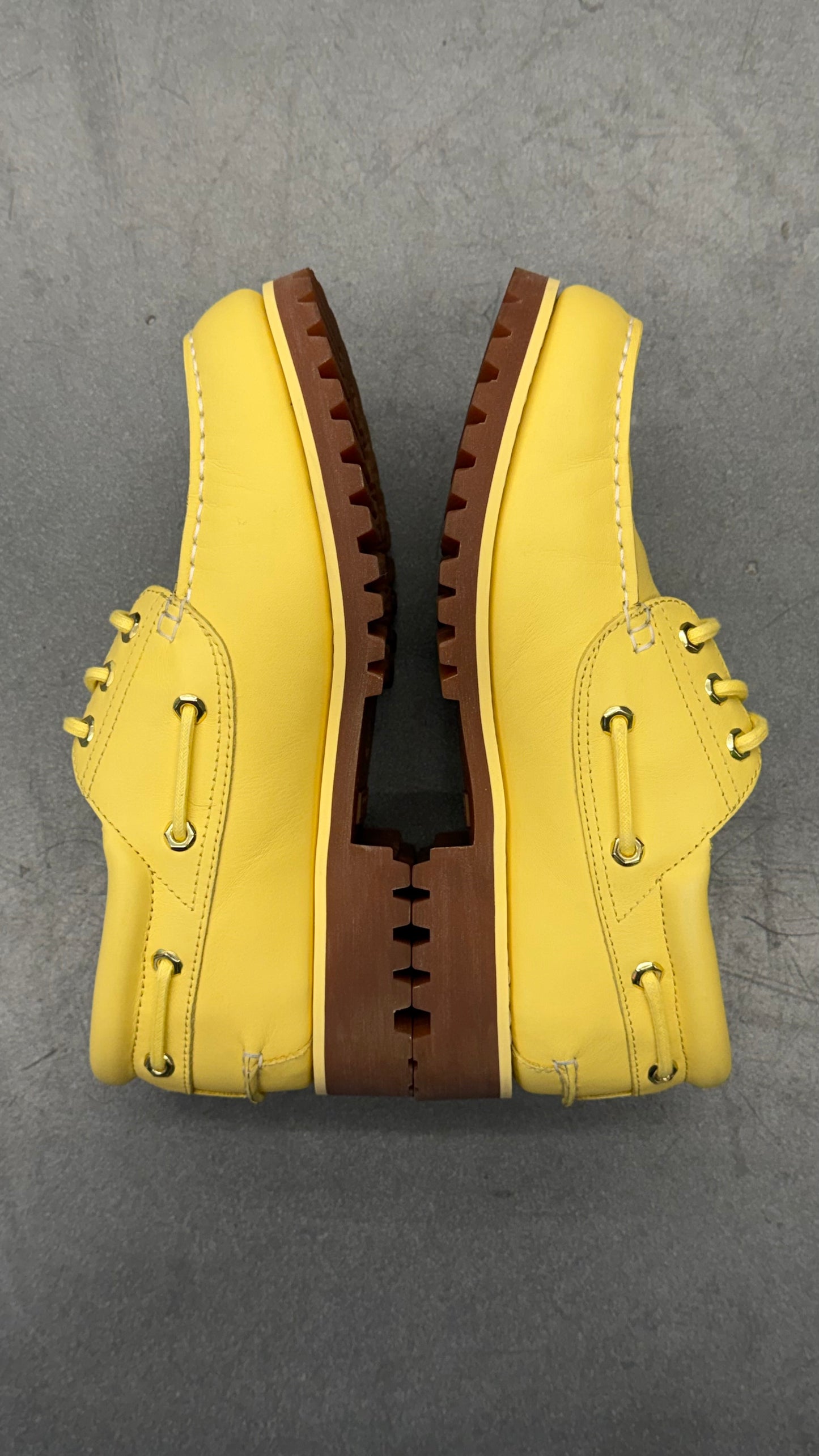 2025 TIMBERLAND 3-EYE CLASSIC LUG BOAT SHOE JACQUEMUS LA BATEAU (W/BOX)