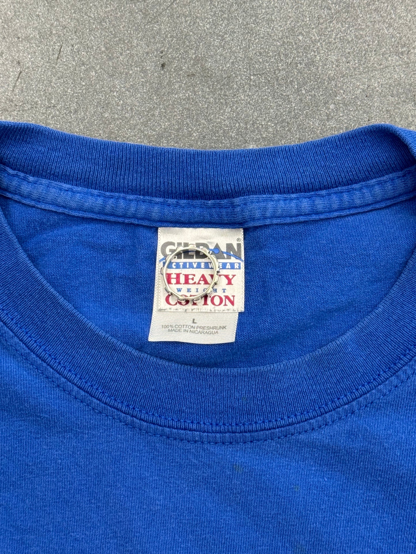 Y2K FLORIDA FOOTBALL GATORS HELMET TEE (GILDAN TAG)