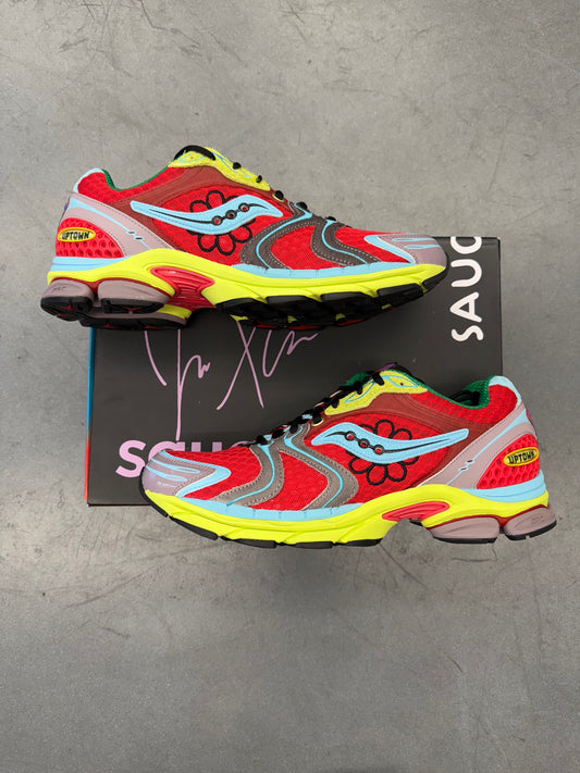 2025 SIZE 11.5 SAUCONY PROGRID TRIUMPH 4 JAE TIPS FLOWERS GROW UPTOWN POISON IVY