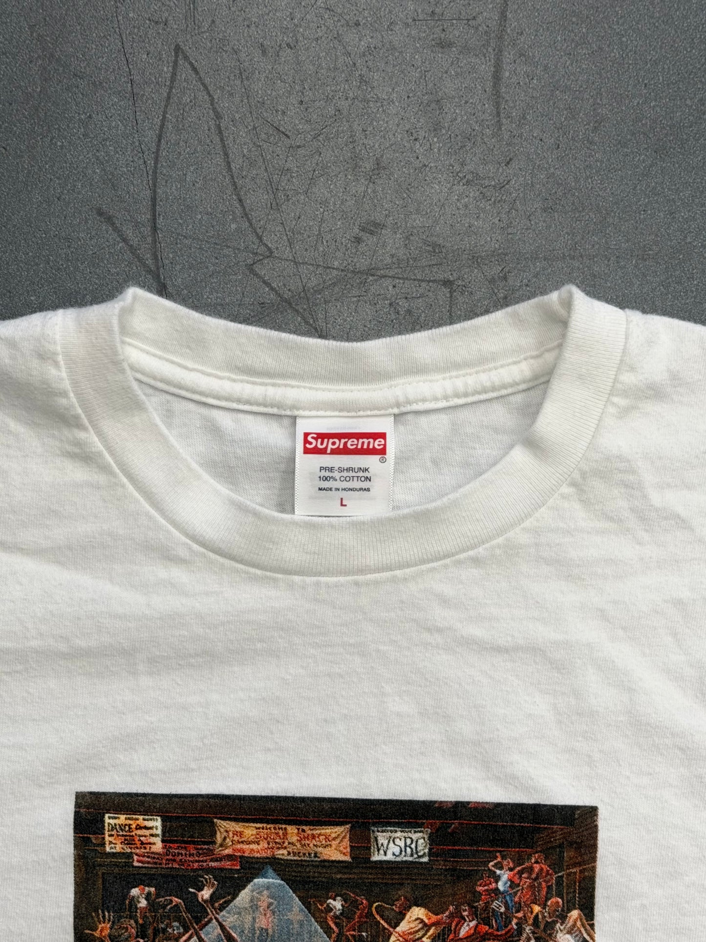 SS25 SUPREME ERNIE BARNES TEE - WHITE