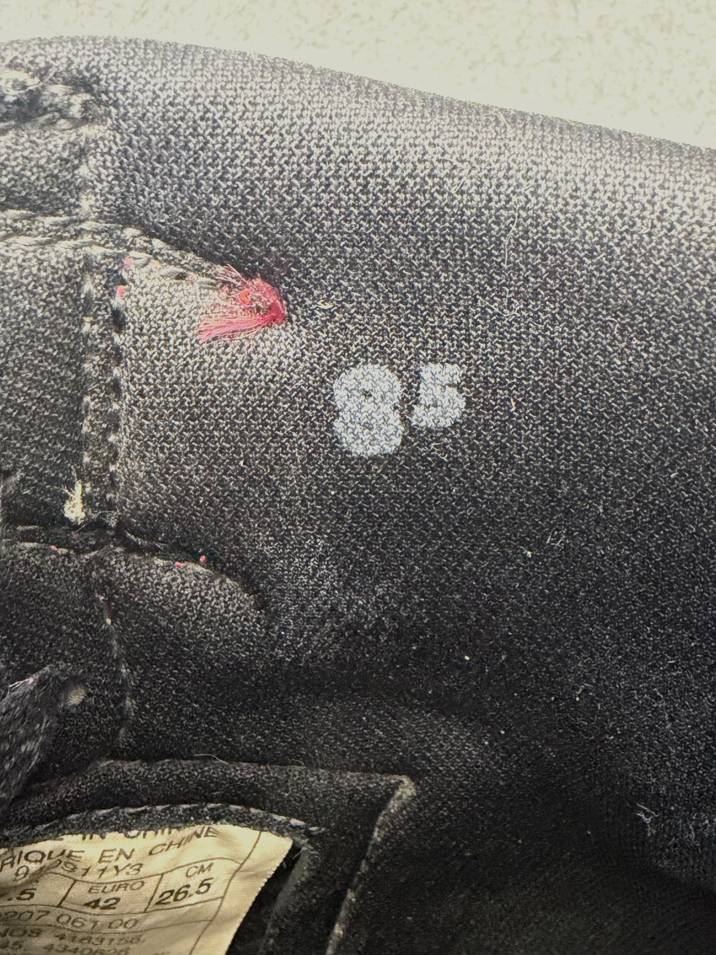 1994 AIR JORDAN 1 HIGH RETRO BRED (NO BOX)