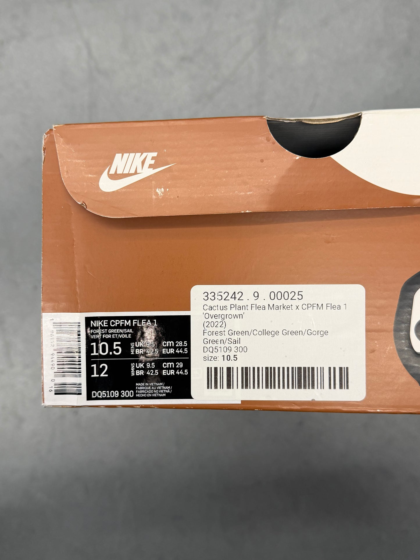 2022 NIKE CPFM FLEA 1 - CACTUS PLANT FLEA MARKET OVERGROWN