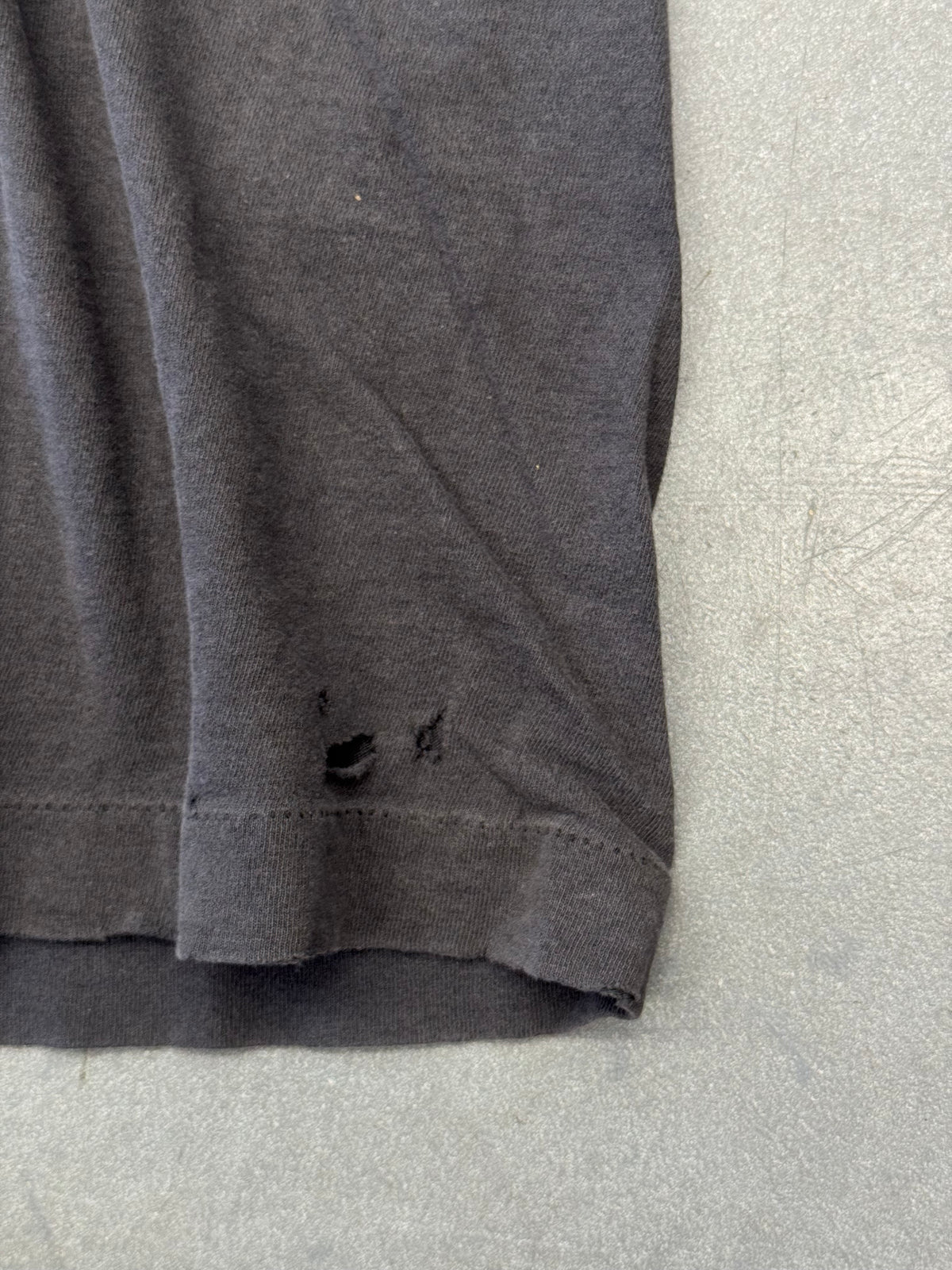 1990 JANET JACKSON RHYTHM NATION EUROPEAN TOUR DISTRESSED CUT-OFF TEE