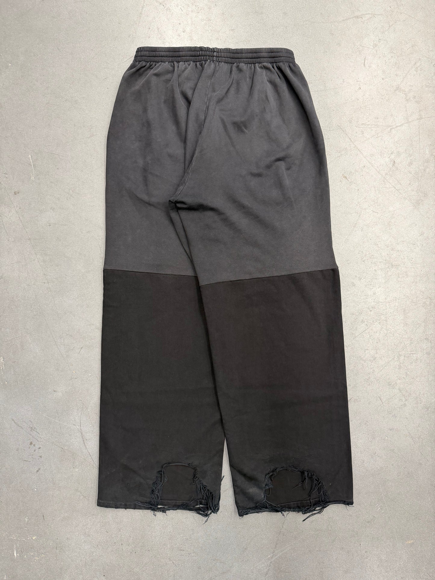 BALENCIAGA HYBRID DENIM SWEATPANTS