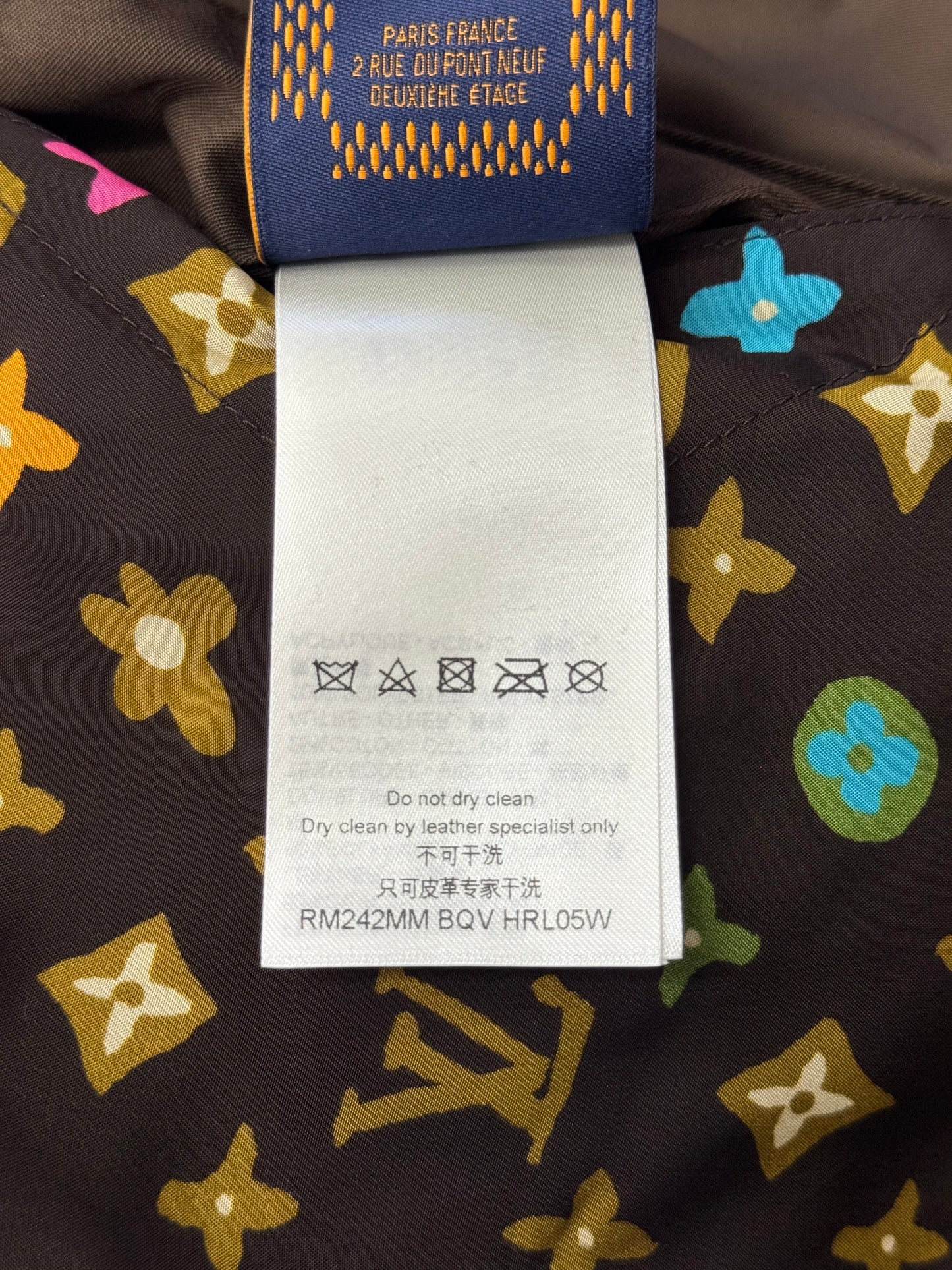 SS24 LOUIS VUITTON BY TYLER THE CREATOR VARSITY JACKET
