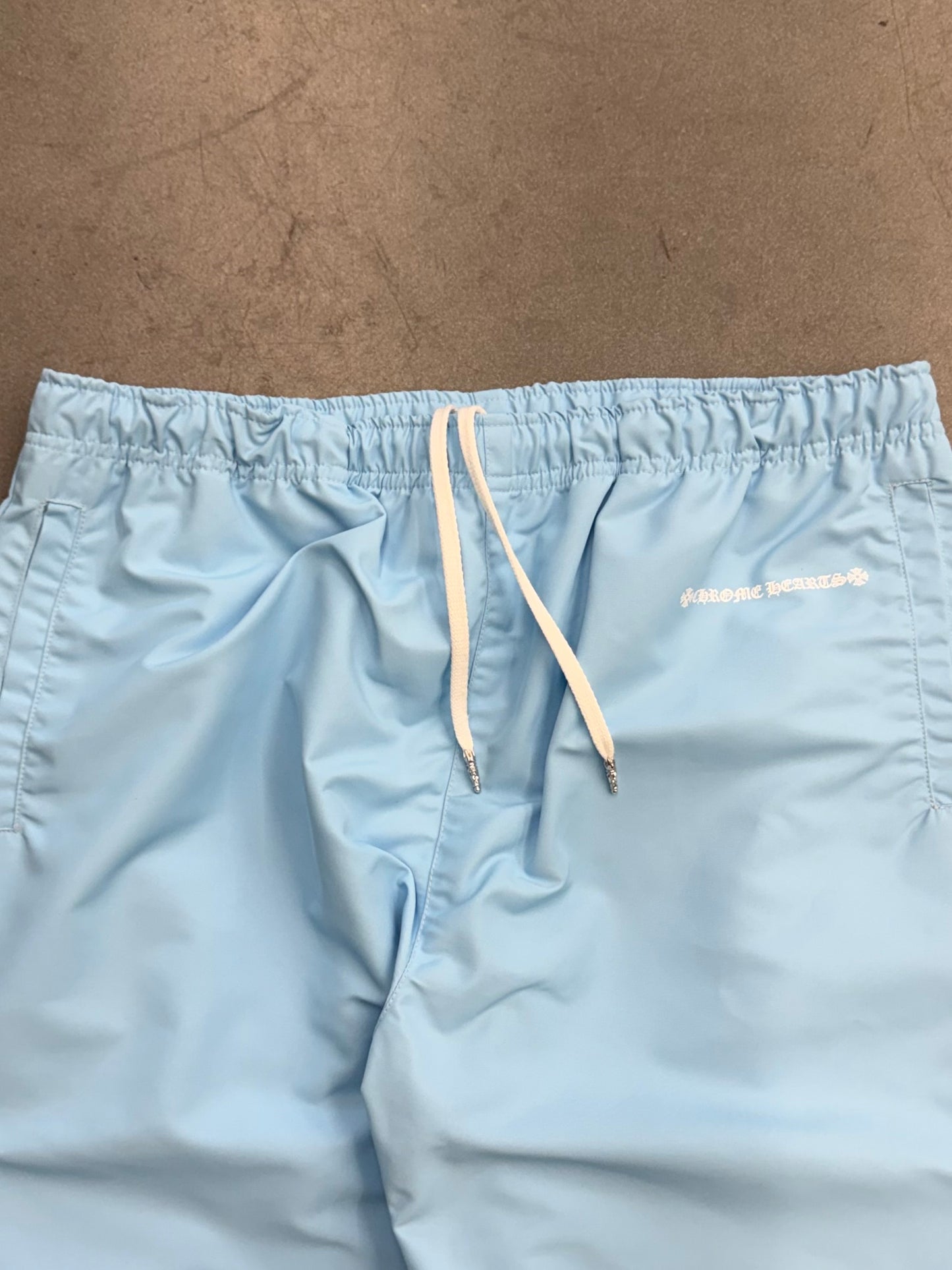 CHROME HEARTS TRASH PICKUP BIO NYLON PANTS - BLUE