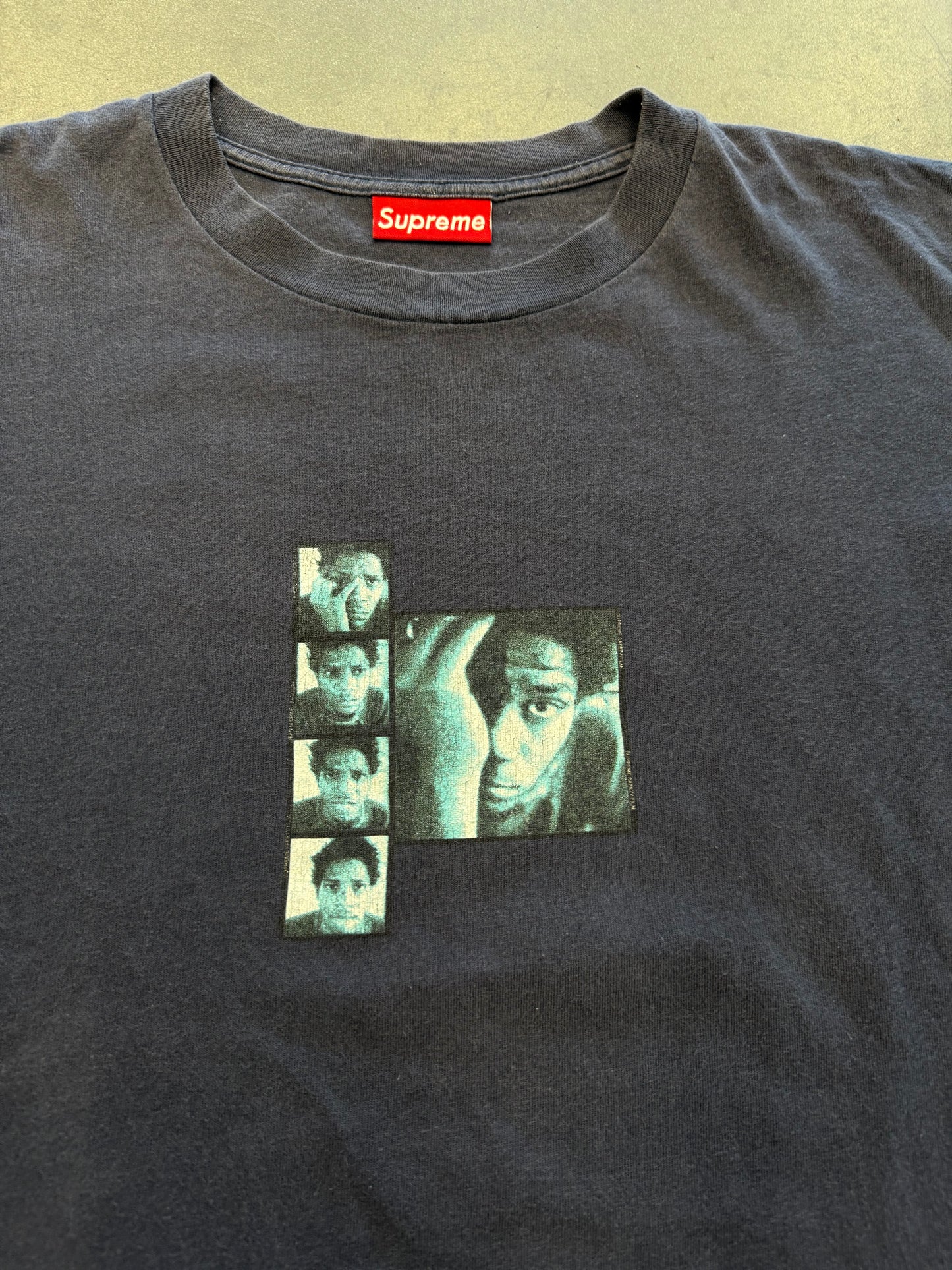 1996 SUPREME ARI MARCOPOULOS X JEAN MICHEL BASQUIAT TEE