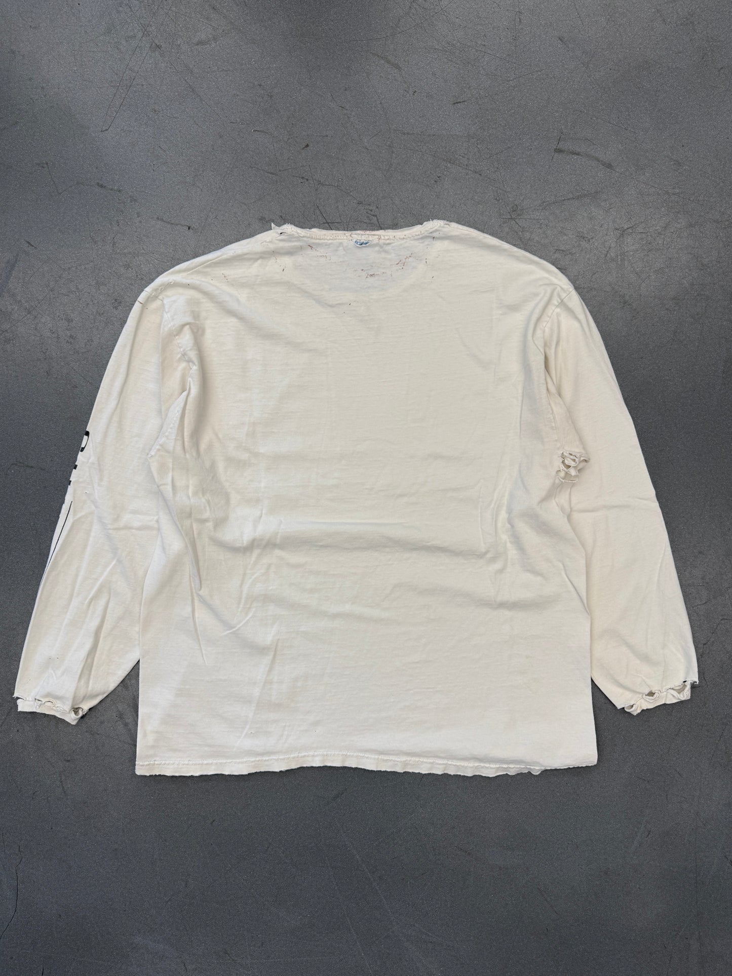 90S VINTAK PRIZM "THE POWER OF SIMPLICITY" DISTRESSED LS TEE (HANES TAG)